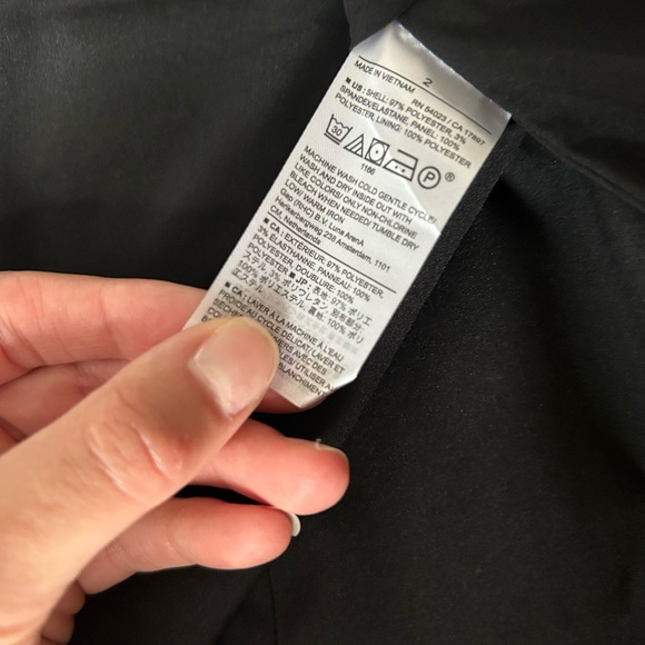 BOGO NWT Banana Republic Textured Black Dress size 2 - Picture 5 of 6